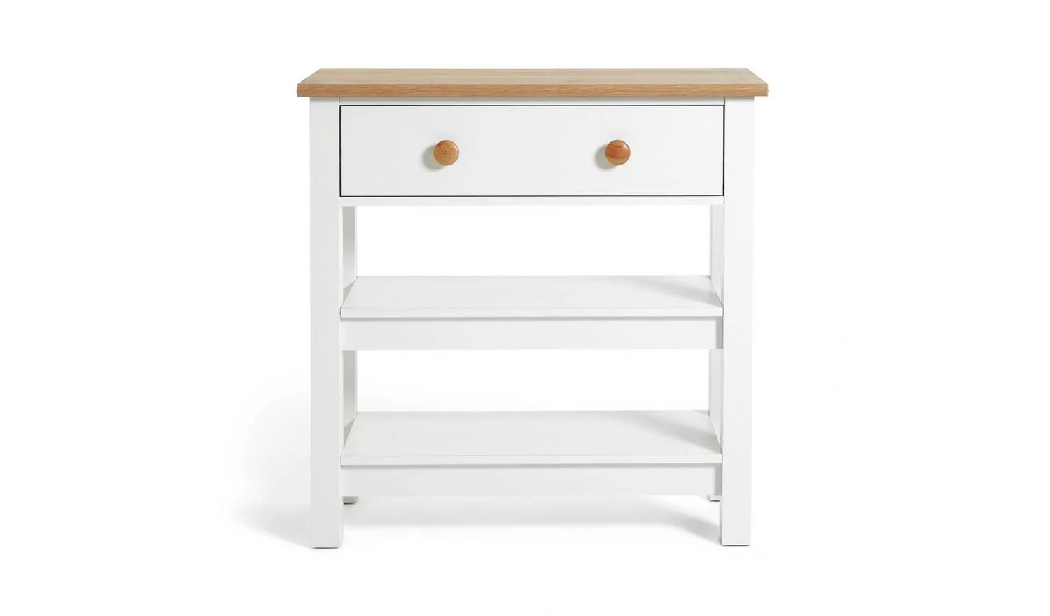 Winchester 1 Drawer Console Table Cream Hallway Entryway Furniture Storage - Image 4