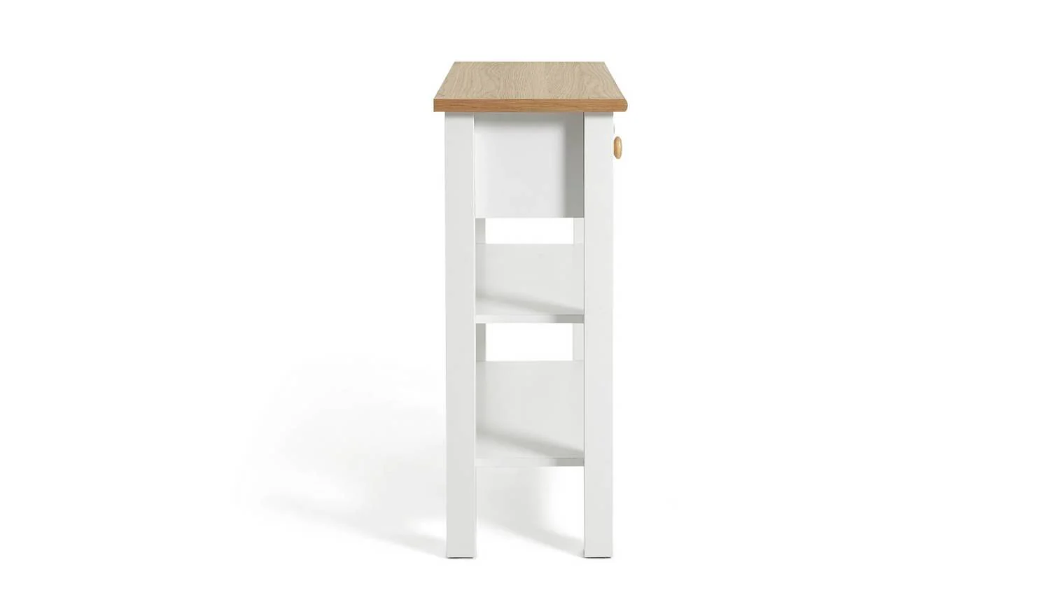 Winchester 1 Drawer Console Table Cream Hallway Entryway Furniture Storage - Image 6