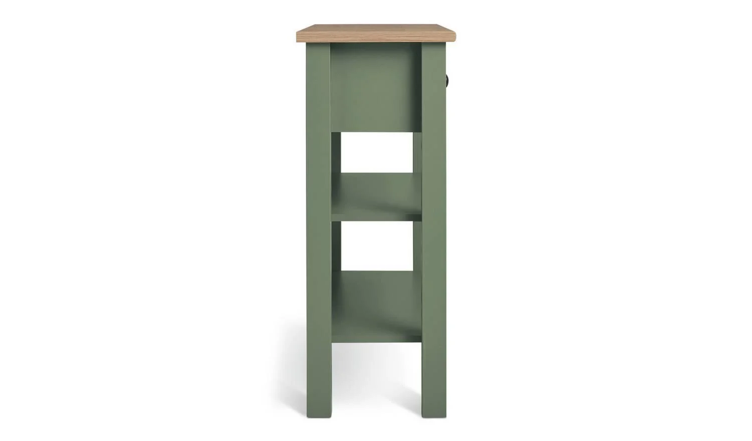 Winchester 1 Drawer Console Table Green For Living Room Bedroom UK - Image 5