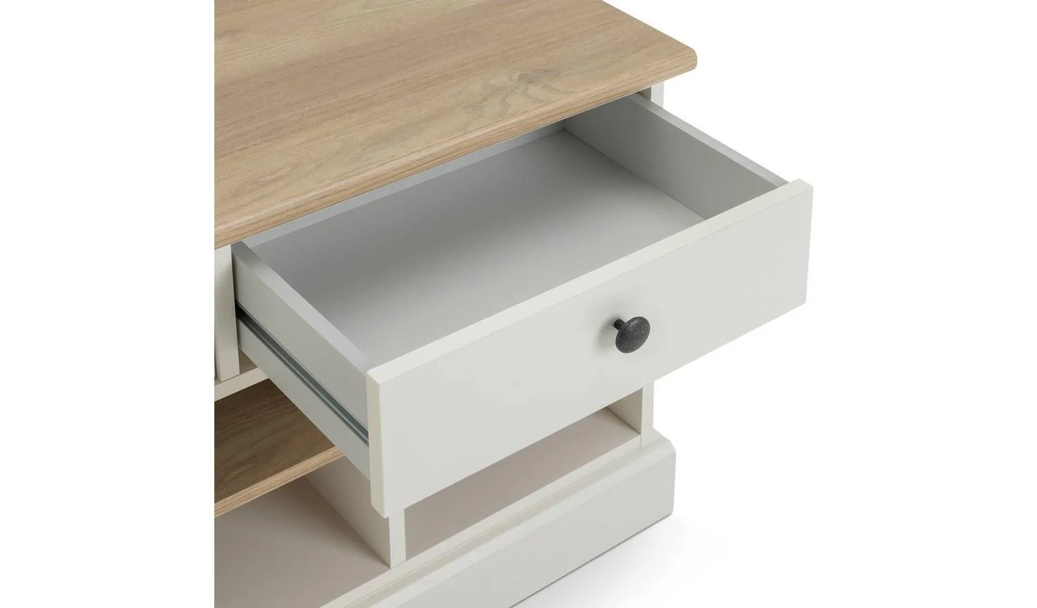 Winchester Shoe Storage Bench - Cream - Image 8