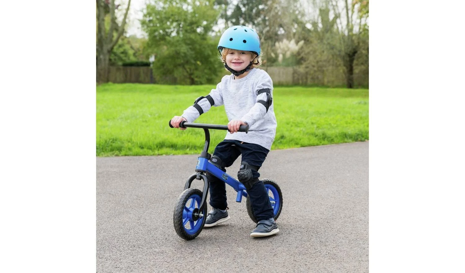 Xootz Balance Bike - Blue - Image 2