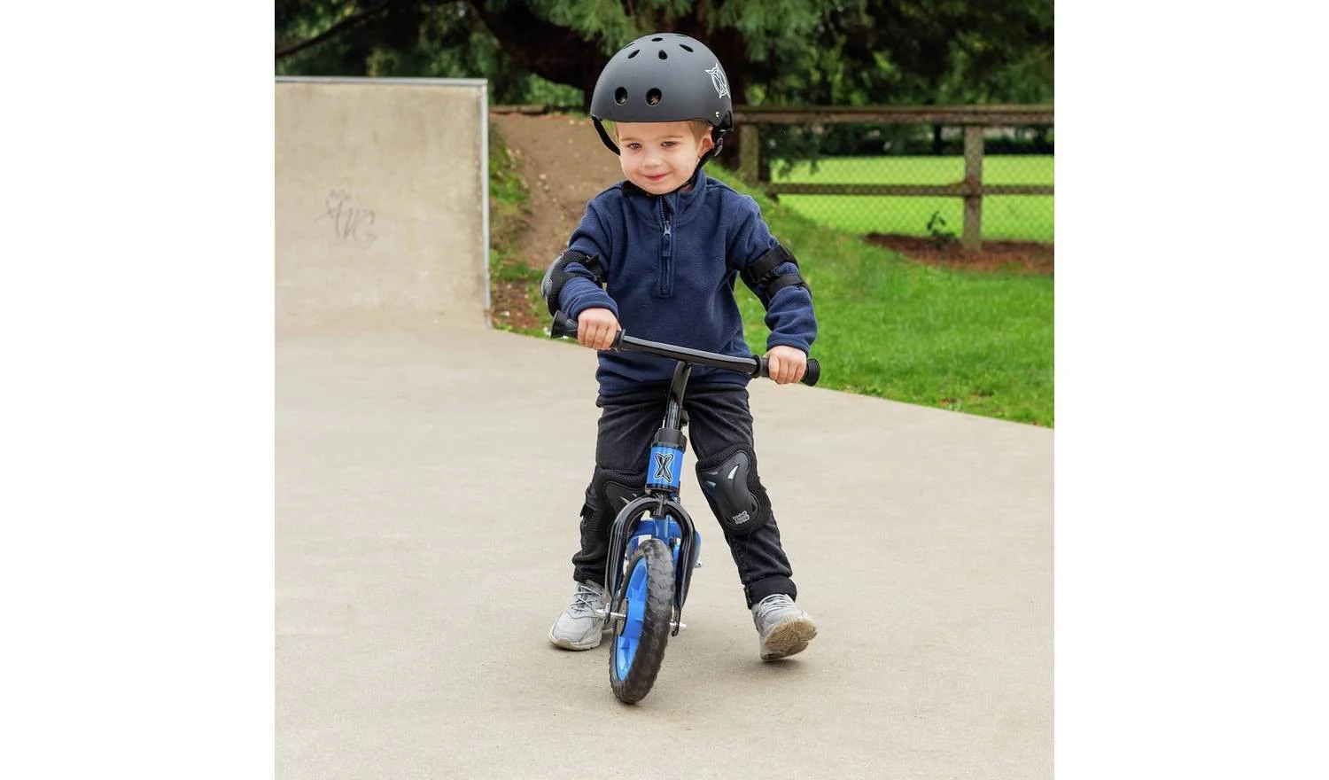 Xootz Balance Bike - Blue - Image 3
