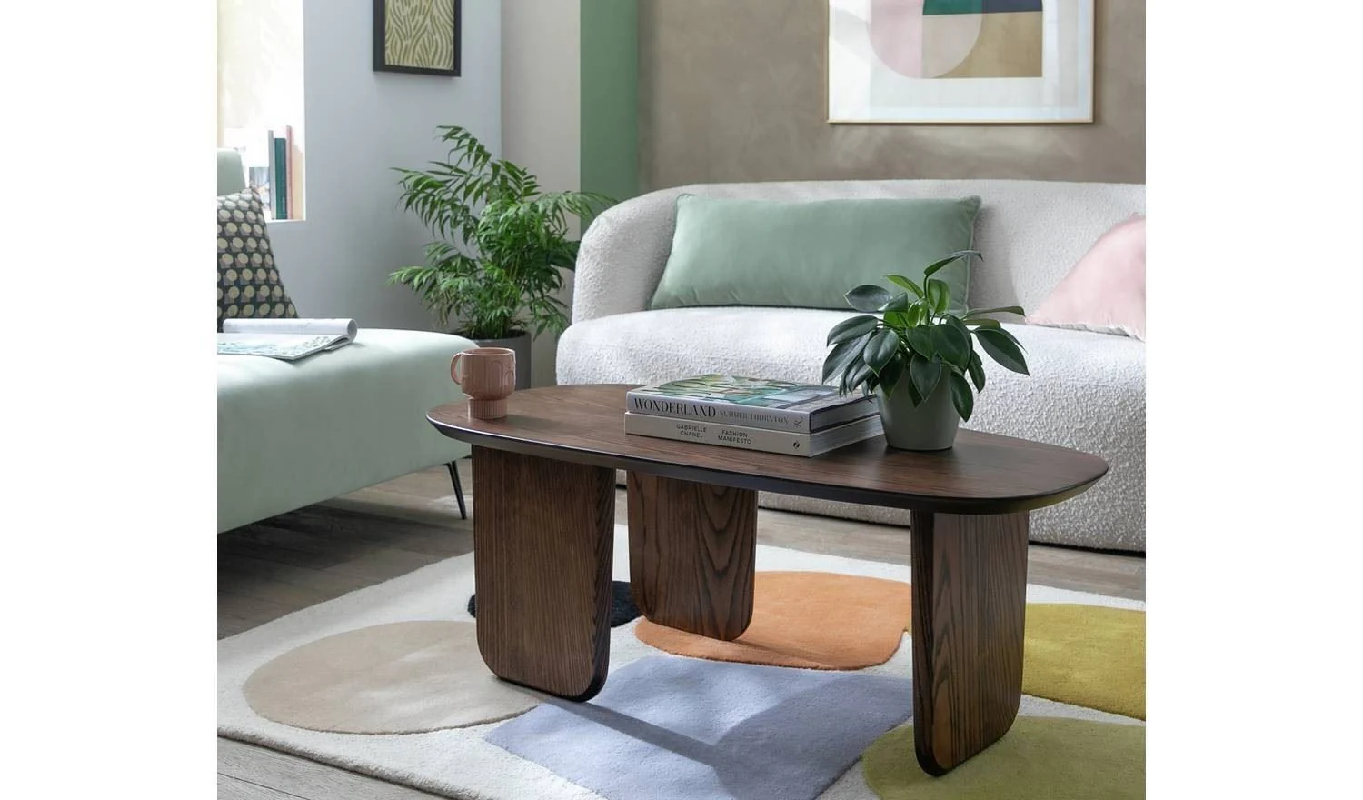 Xylo Coffee Table - Dark Wood - Image 3