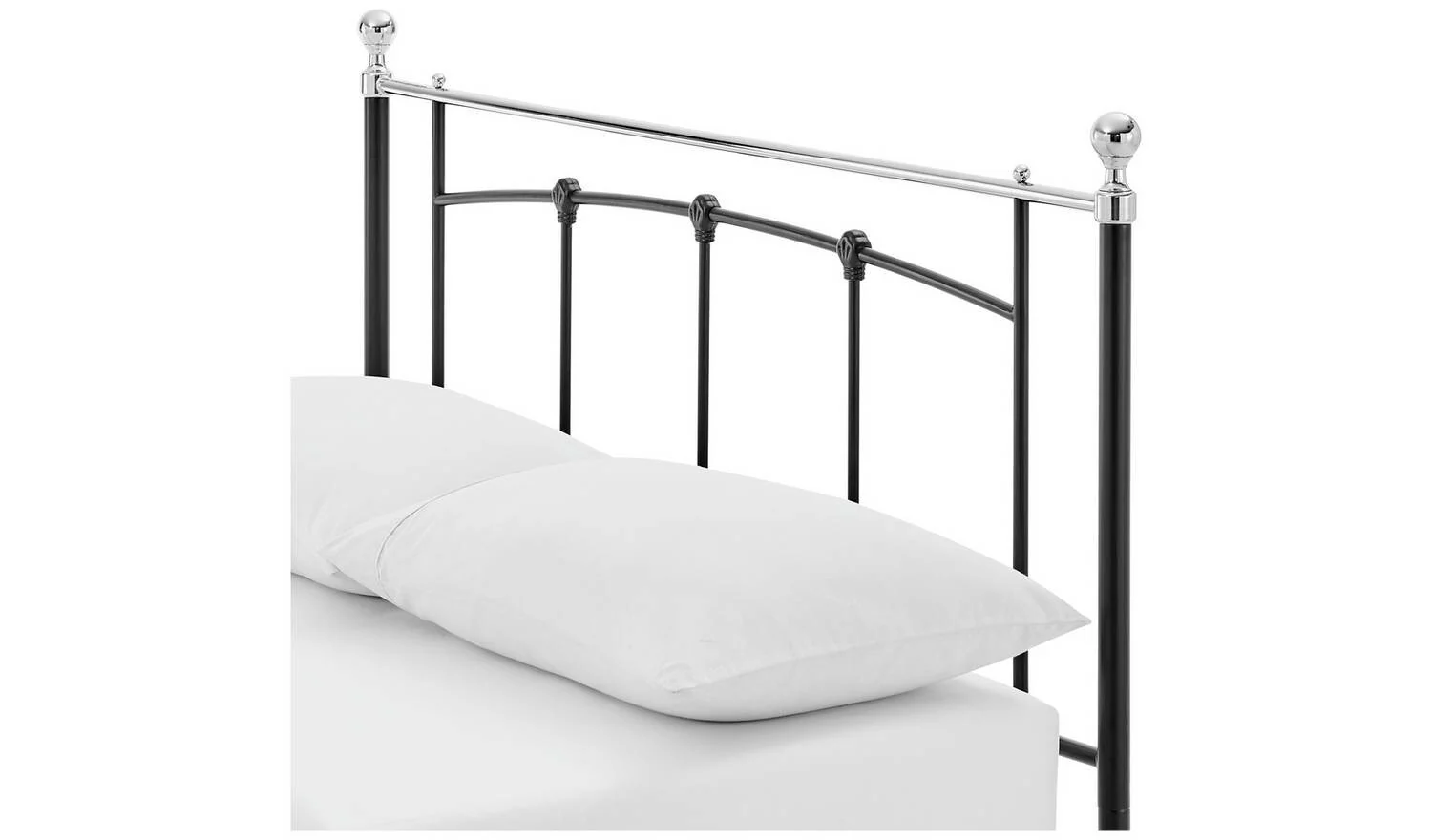 Yani Kingsize Metal Bed Frame Black Modern Bedroom Furniture Industrial - Image 6