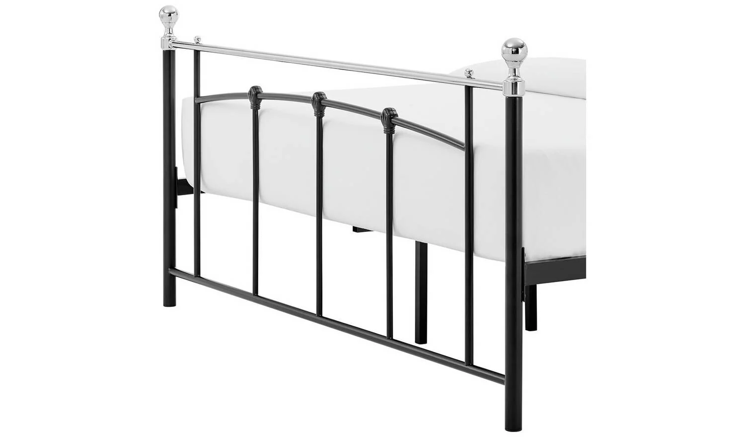 Yani Kingsize Metal Bed Frame Black Modern Bedroom Furniture Industrial - Image 7