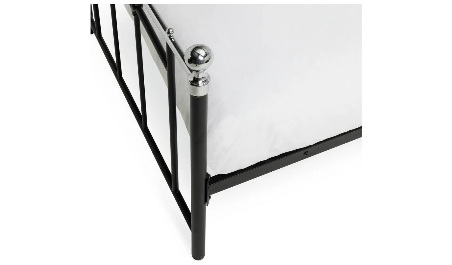 Yani Single Metal Frame Black For Guest Room Kids Bedroom - Image 10
