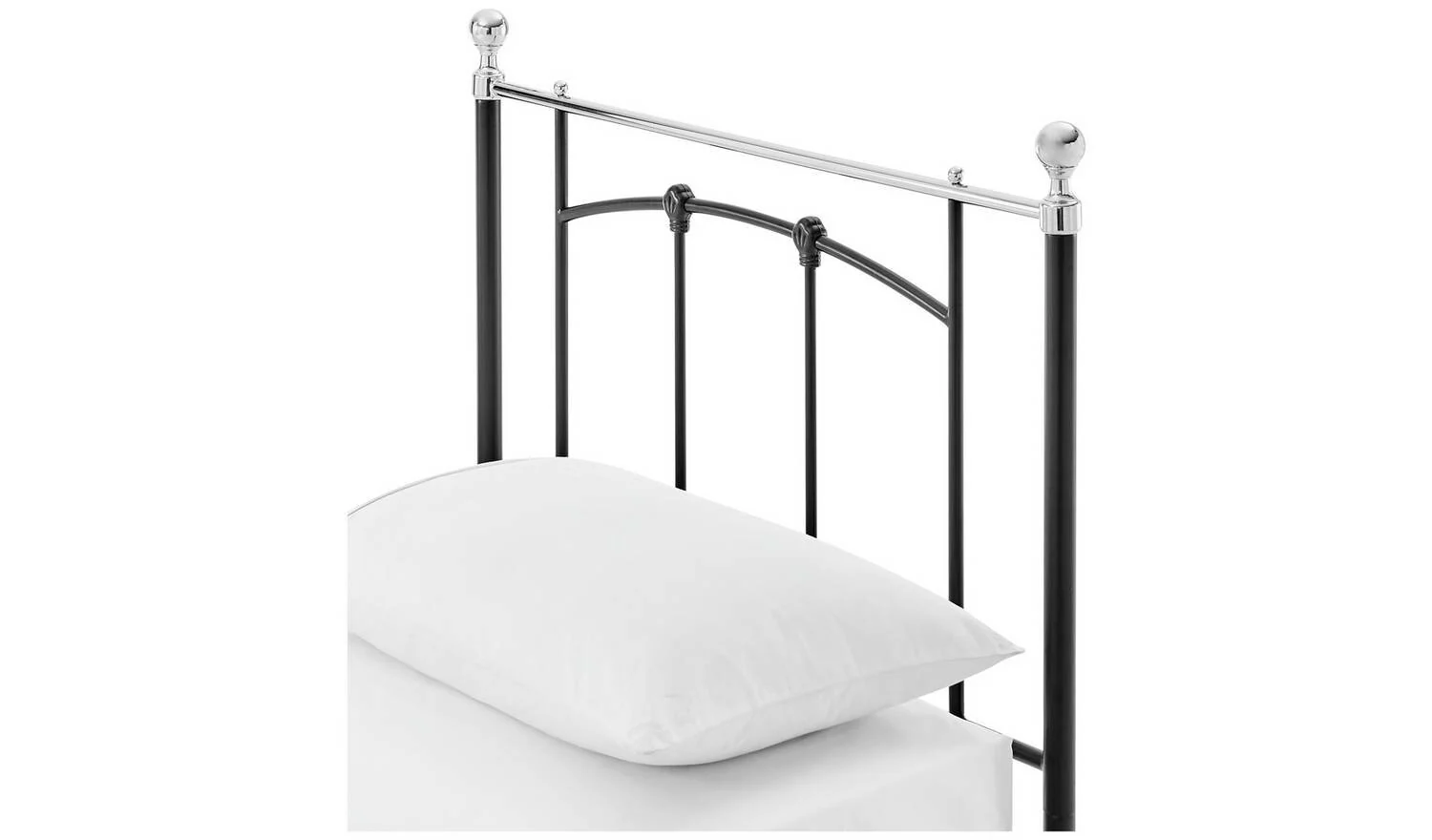 Yani Single Metal Frame Black For Guest Room Kids Bedroom - Image 11