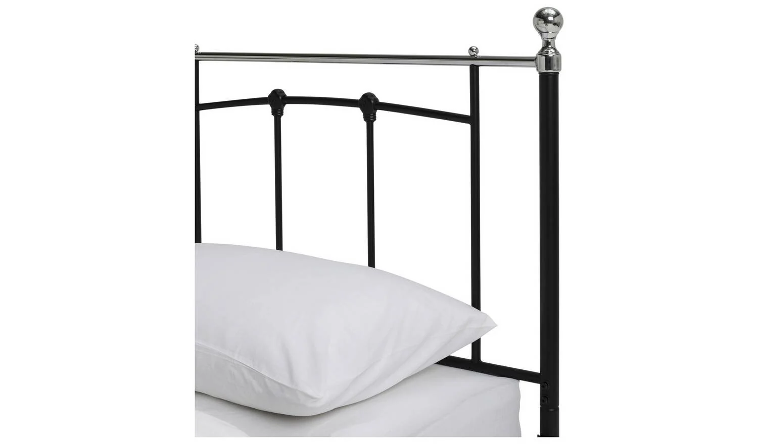 Yani Single Metal Frame Black For Guest Room Kids Bedroom - Image 5