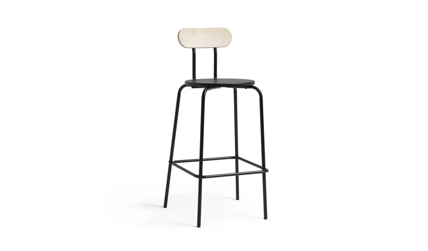 Zayn Black Bar Table & 2 Black Chairs For Small Spaces UK - Image 5