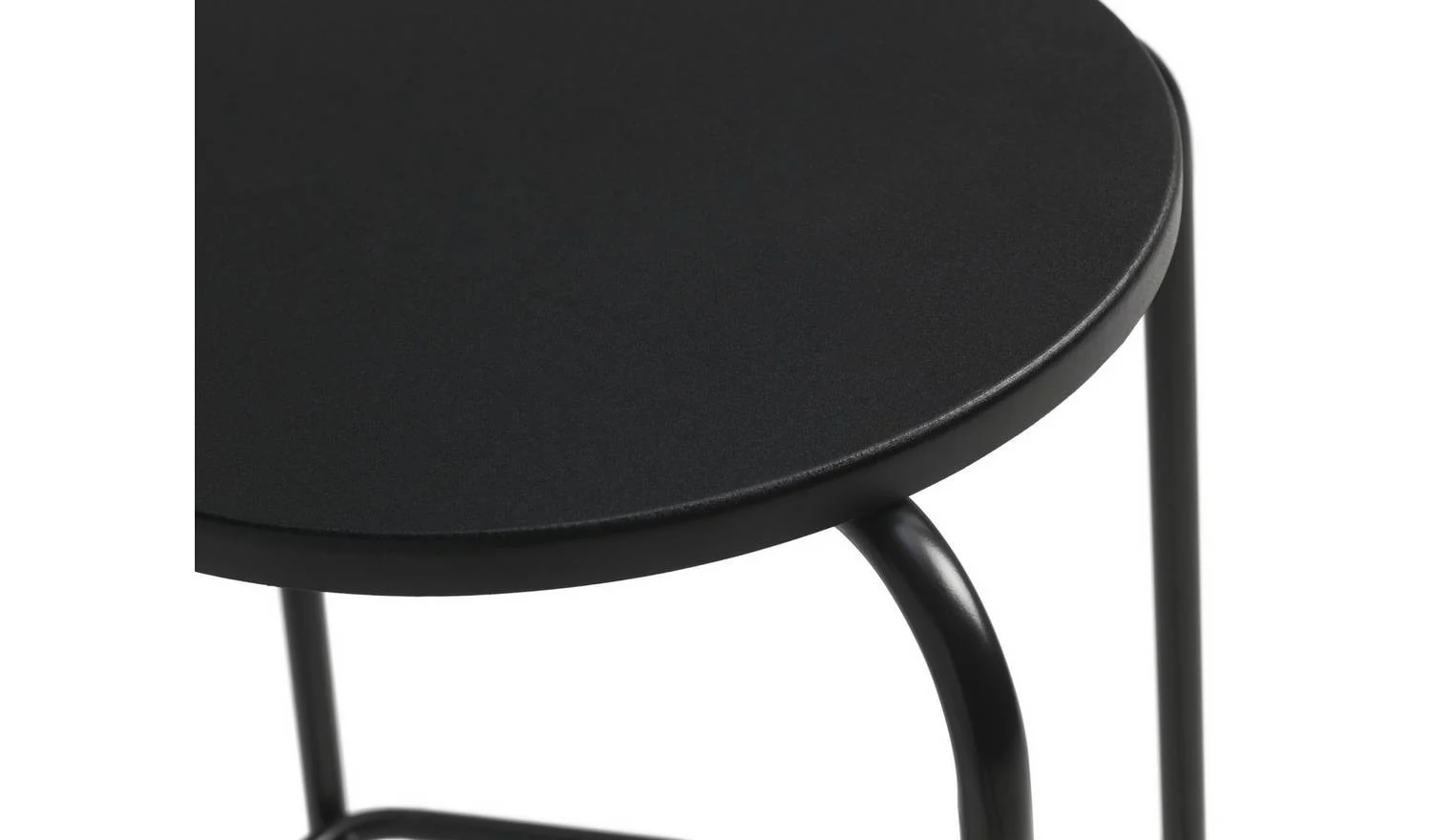 Zayn Black Bar Table & 2 Black Chairs For Small Spaces UK - Image 8